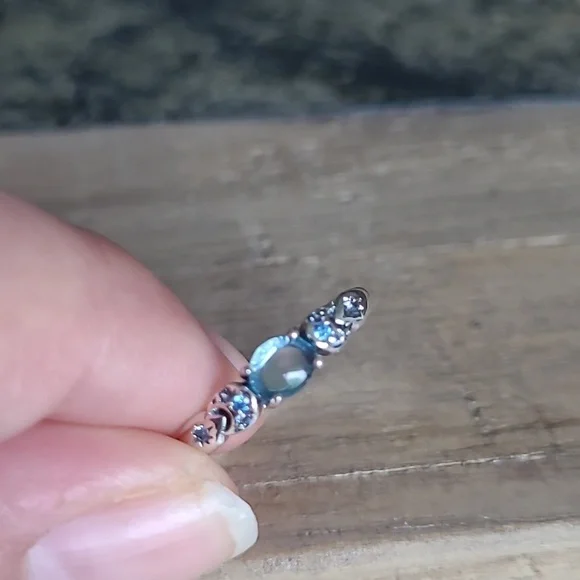 Aladdin Sterling silver Ring Size 8 - Picture 3 of 10